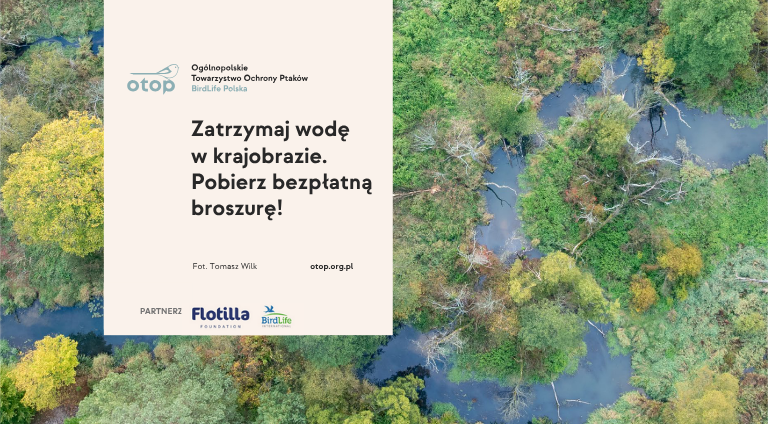 Retencja wody w krajobrazie rolniczym – pobierz broszurę OTOP